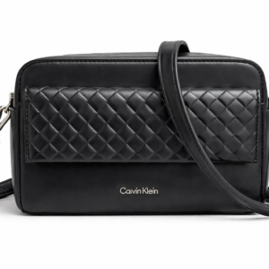 Calvin Klein Bolso Negro Bandolera Acolchado Mujer – Ref. K60K611884