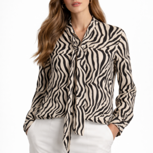 Camisa Animal Print Guess Mujer
