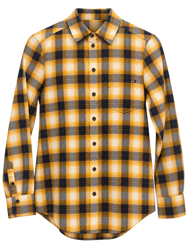 Camisa Cuadros Tommy Hilfiger Mujer