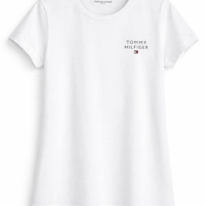 Tommy Hilfiger camiseta blanca mujer logo