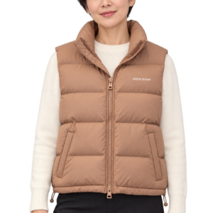 Chaleco acolchado beige mujer GUESS Jeans