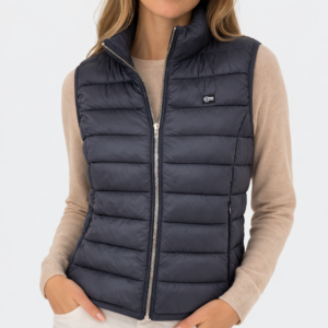 Norway chaleco acolchado negro mujer