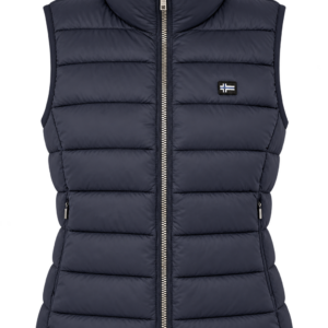 Norway chaleco acolchado negro mujer