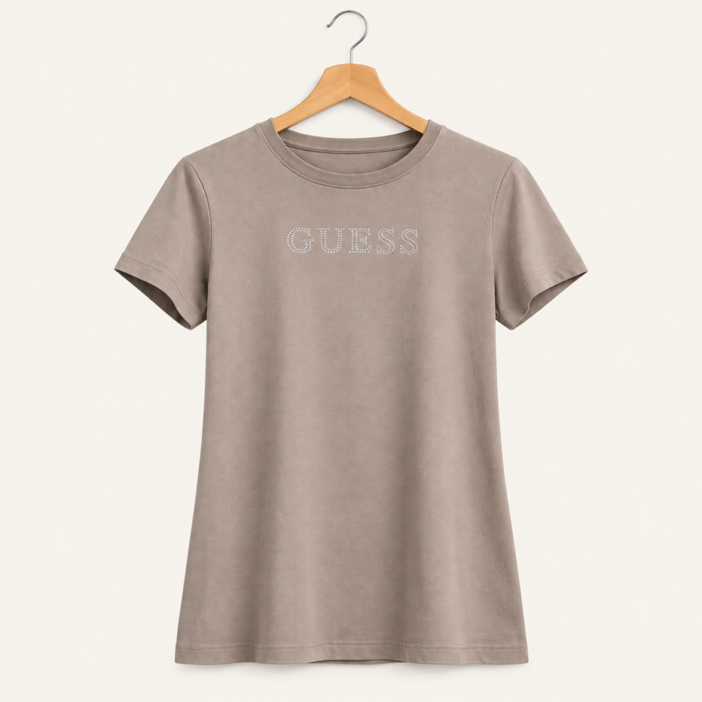Camiseta Guess color topo para mujer
