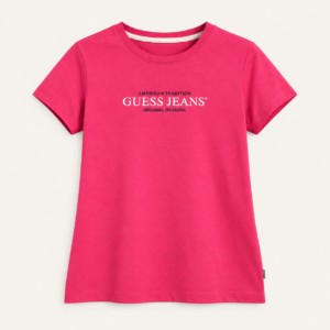 Camiseta Guess fucsia para mujer