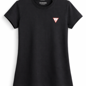 Guess camiseta negra mujer básica