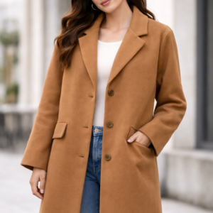 Abrigo camel mujer Amélie Amour