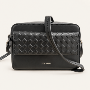 Calvin Klein Bolso Negro Bandolera Acolchado Mujer – Ref. K60K611884