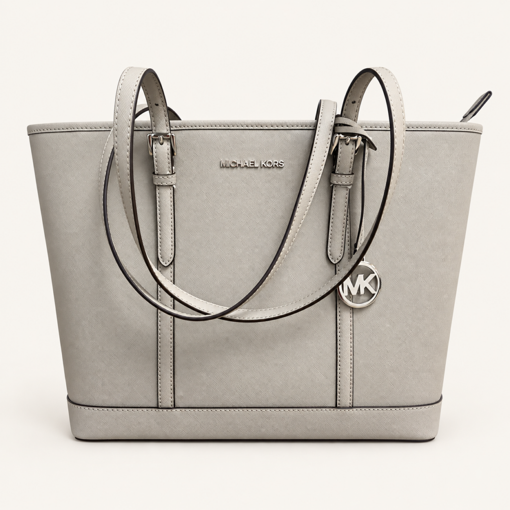 Michael Kors Bolso Tote Gris Mujer – Ref. 35T0STVL9L