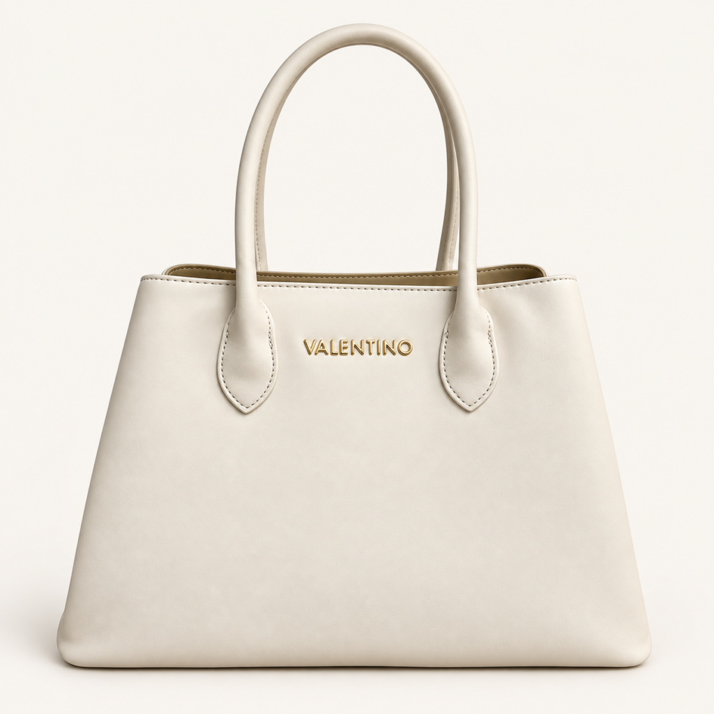 Bolso Valentino Mujer Color Crudo – Diseño Elegante con Asas