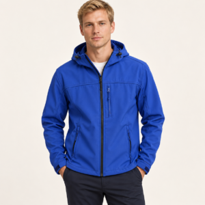 Chaqueta Superdry de hombre azul con capucha