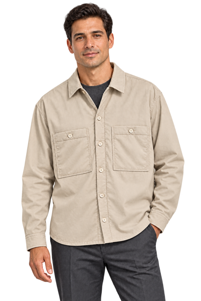 Cazadora BOSS Locky_2_M de hombre en gris claro